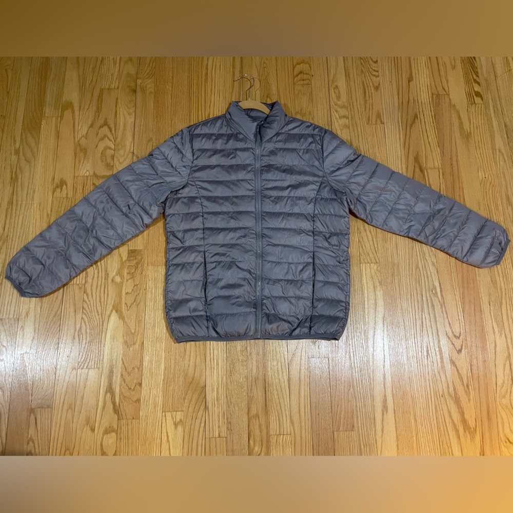 Gray Puffer Jacket